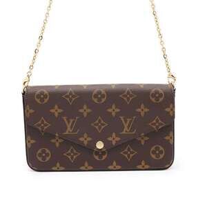Louis Vuitton Monogram Chain Wallet Pochette Felicie Bag